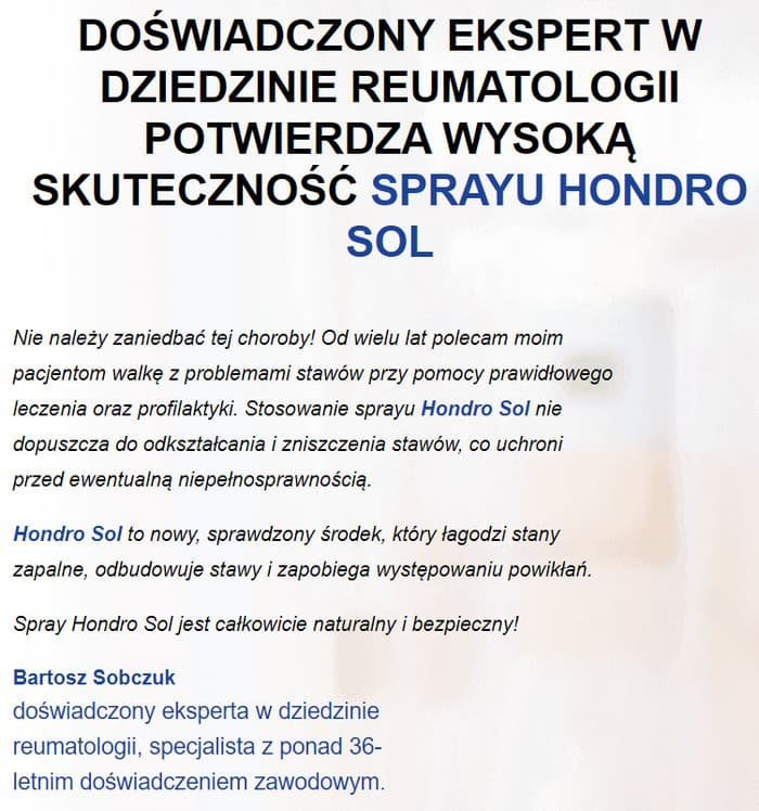 Explore hondro sol na co pomaga